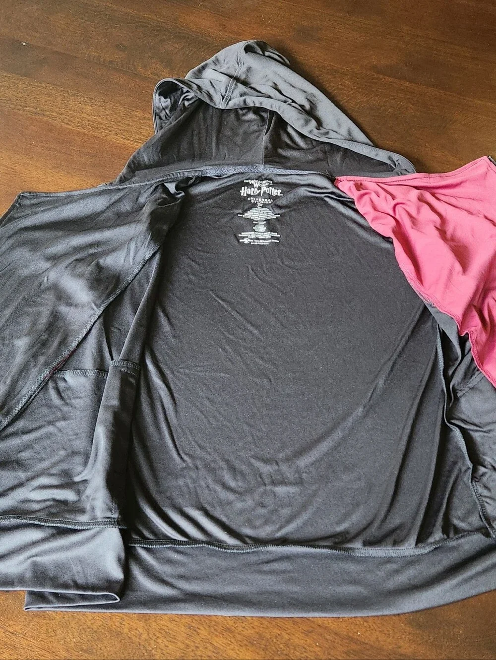 Harry Potter Hooded Jacket in Gray and Burgundy